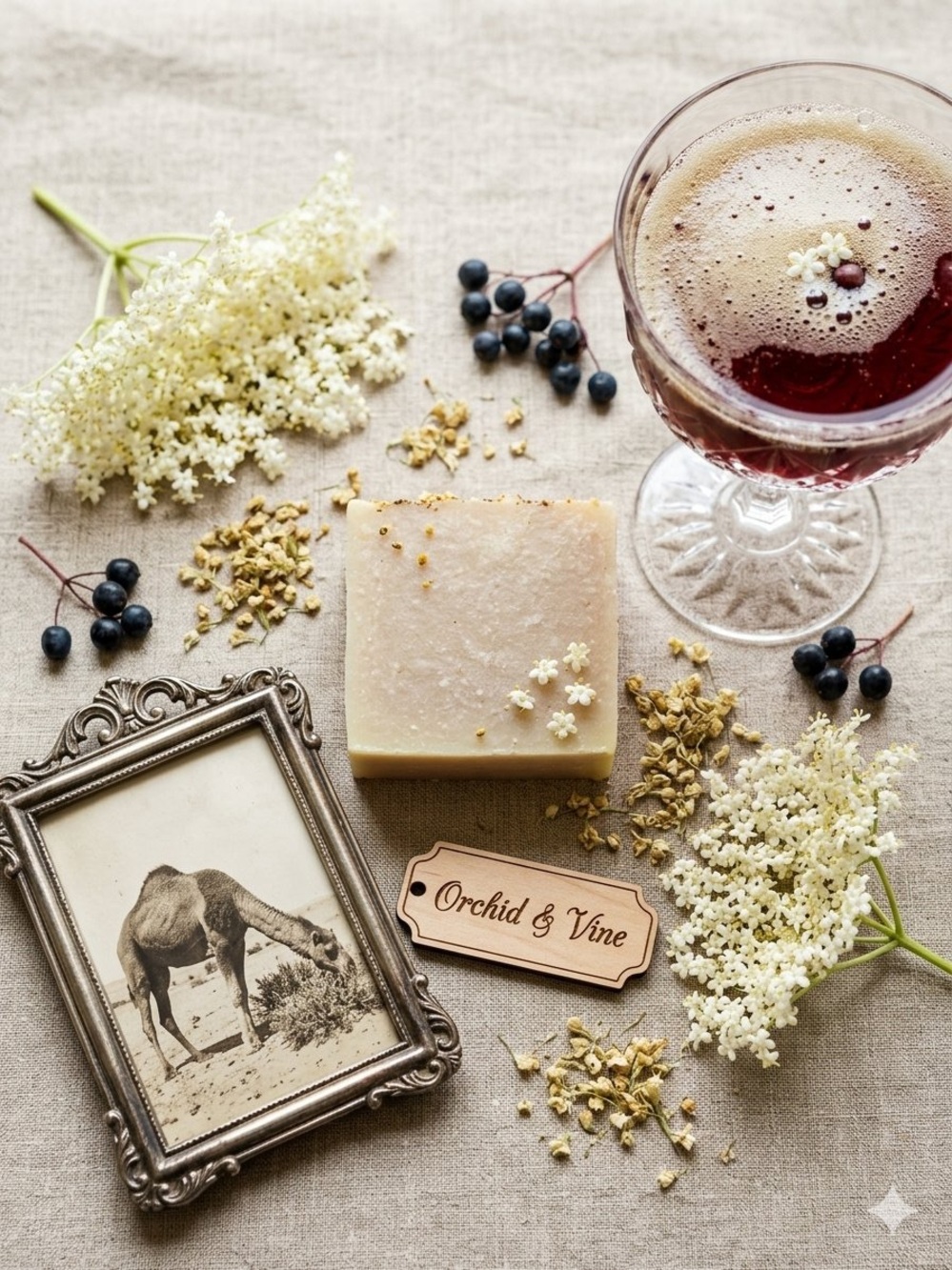 Camel Milk Soap Skin Nutrition By Orchid & Vine Skin Luxurious 1 Beauty Bar